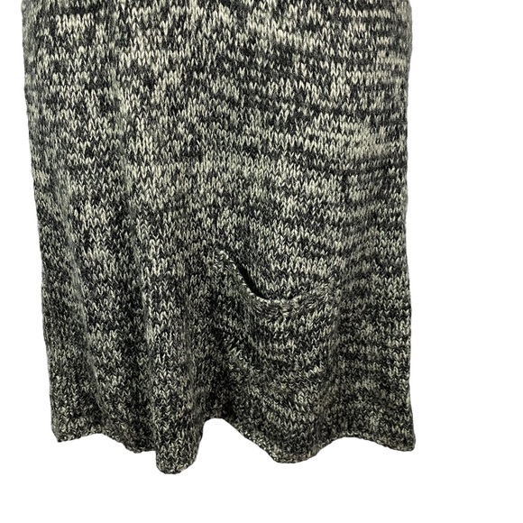 Krochetta By Papillon Gray Knitted V Neck Jumper Dress Size Large - Picture 3 of 6
